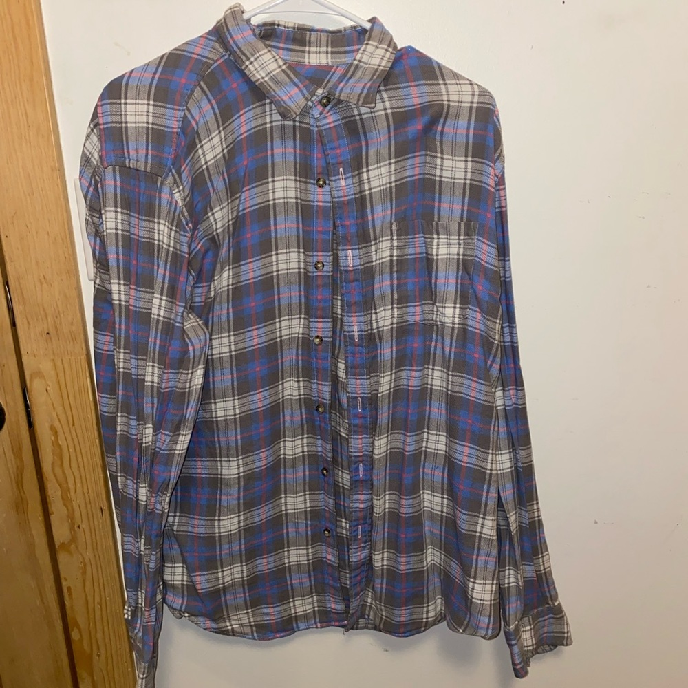 Blue & Pink Flannel